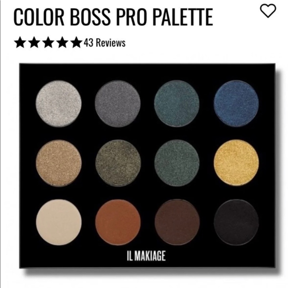 ISO In Search of il Makiage Color Boss Pro Palette